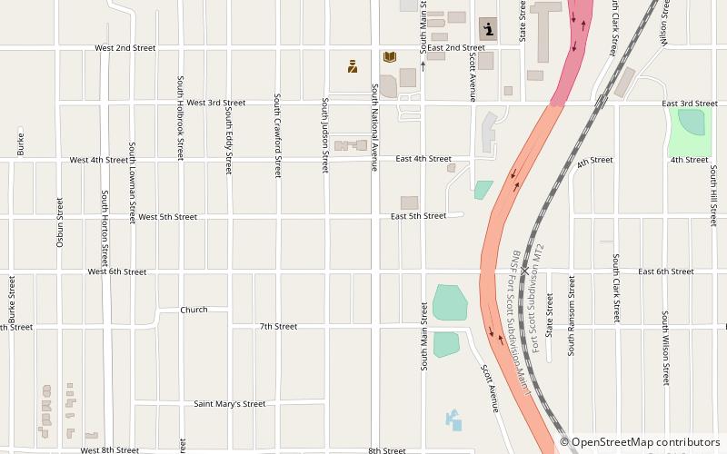 First Congregational Church location map