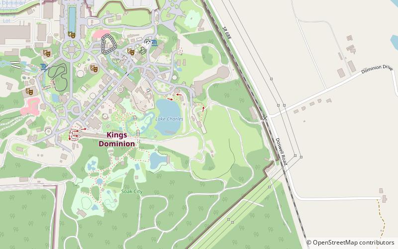 Intimidator 305 location map