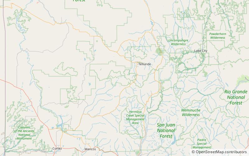 Mount Wilson location map