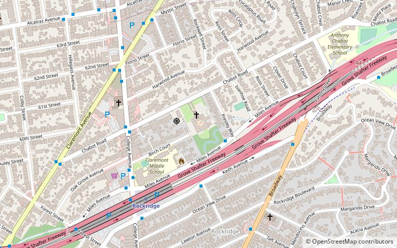 St Albert's Priory location map