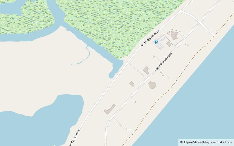 Wallops Island location map