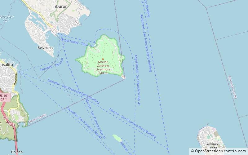 phare de point blunt san francisco location map