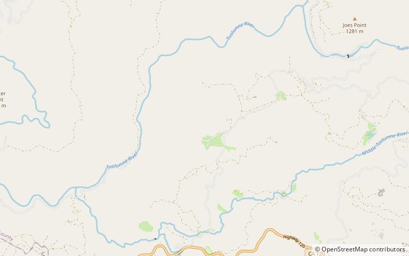 gravel range stanislaus national forest location map
