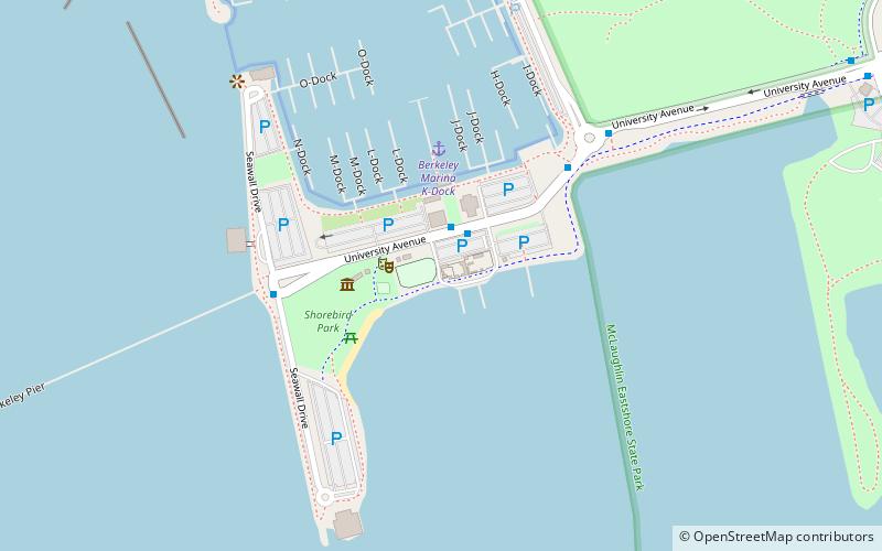 Cal Sailing Club location map