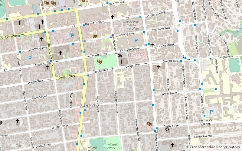 Berkeley School of Theology location map