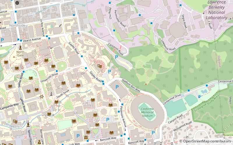 Bowles Hall location map