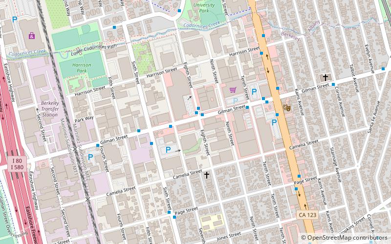 924 Gilman Street location map