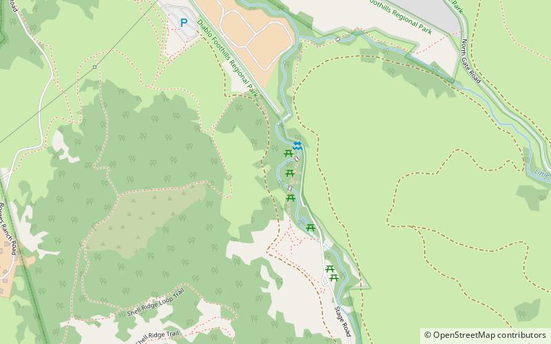 Castle Rock Regional Recreation Area location map