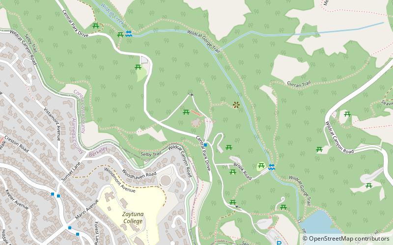 Tilden Park Merry-Go-Round location map