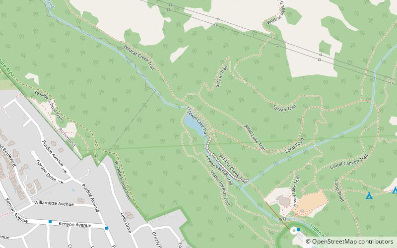 Jewel Lake location map