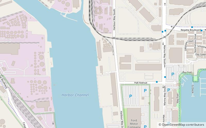 Port of Richmond location map