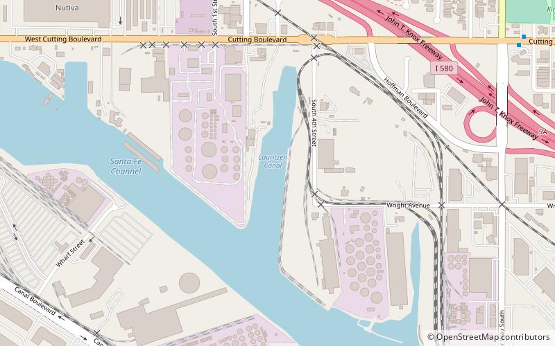 lauritzen canal richmond location map