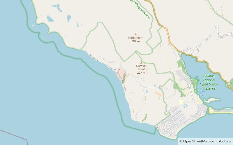 Duxbury Reef State Marine Conservation Area location map