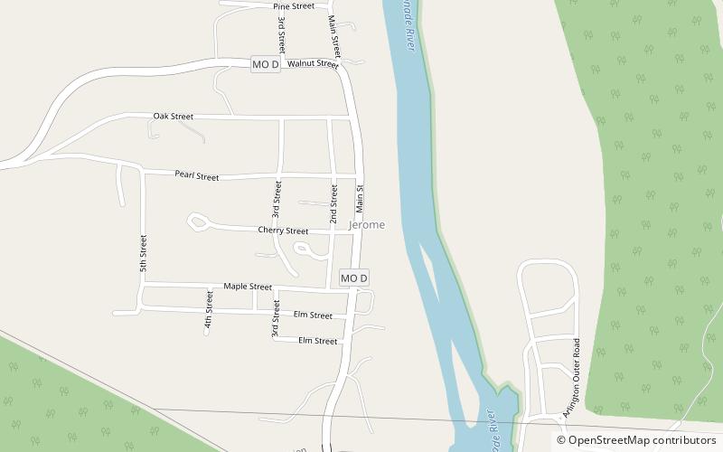 jerome location map
