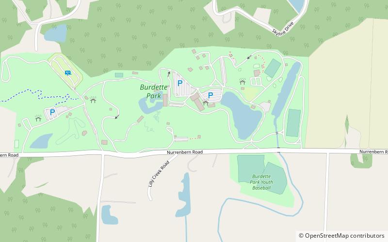 Burdette Park location map