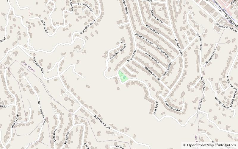 Bret Harte Community Association location map