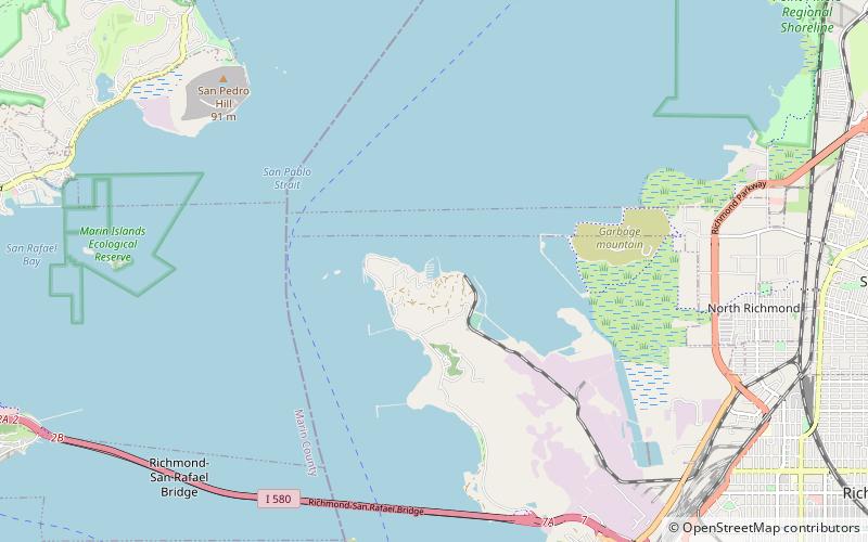 Point San Pablo Yacht Harbor location map