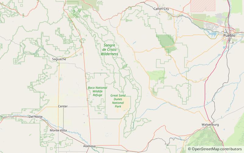 Ellingwood Ledges location map