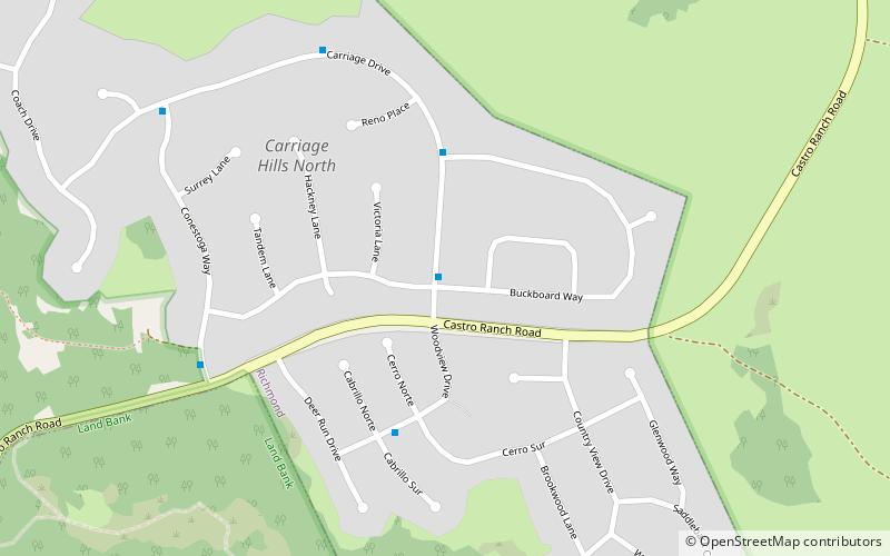 Carriage Hills location map