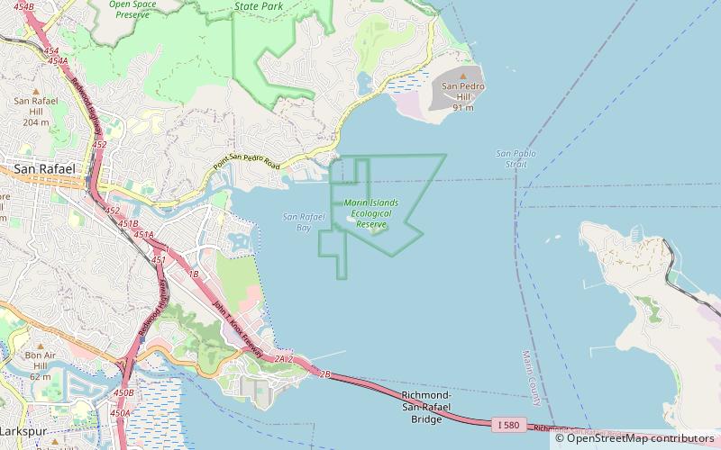 Marin Islands location map