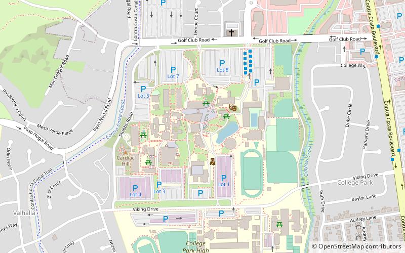 Diablo Valley College location map
