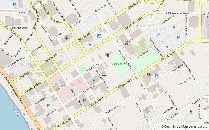Montgomery Ward Building location map