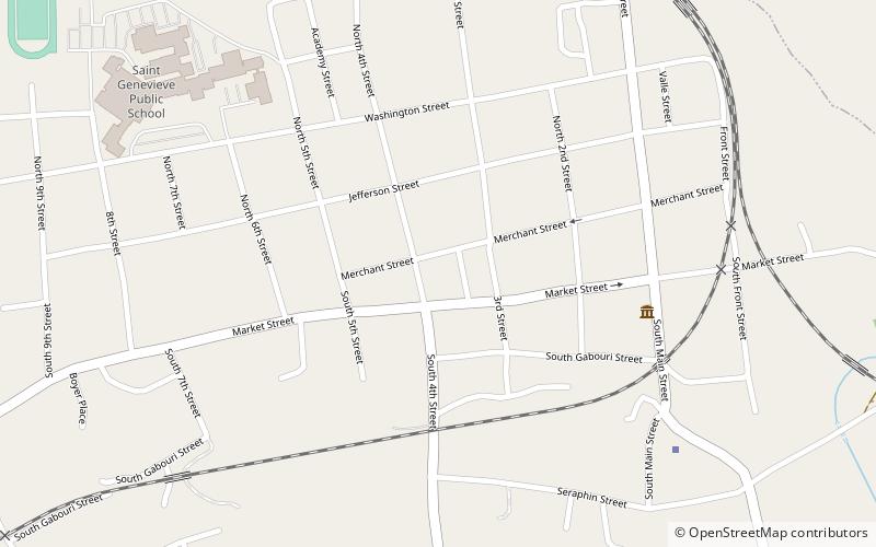 Ste. Genevieve Catholic Church location map