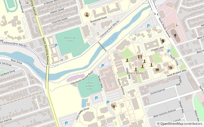 Universidad del Pacífico location map
