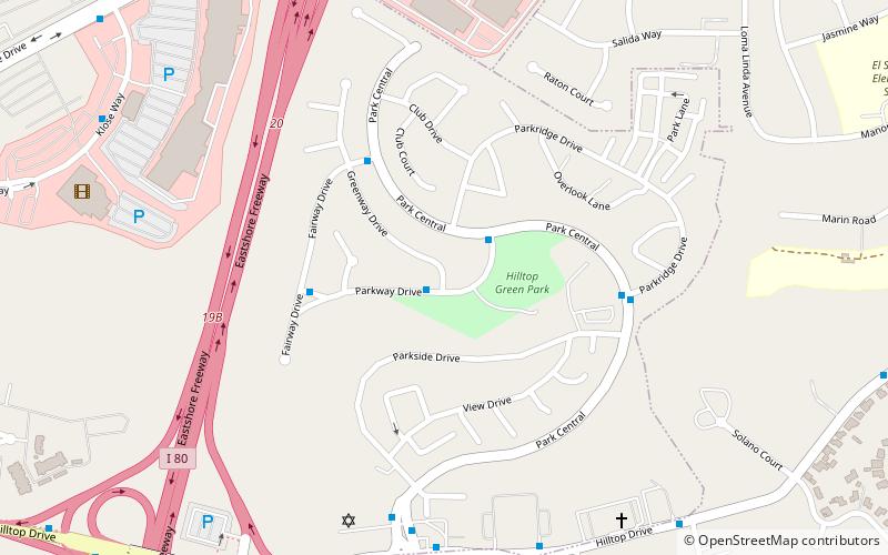 Hilltop Green location map