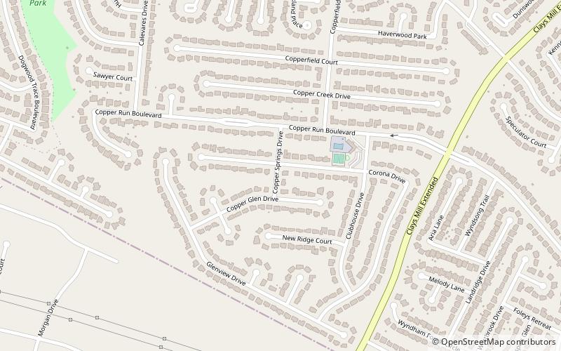 copperfield lexington location map