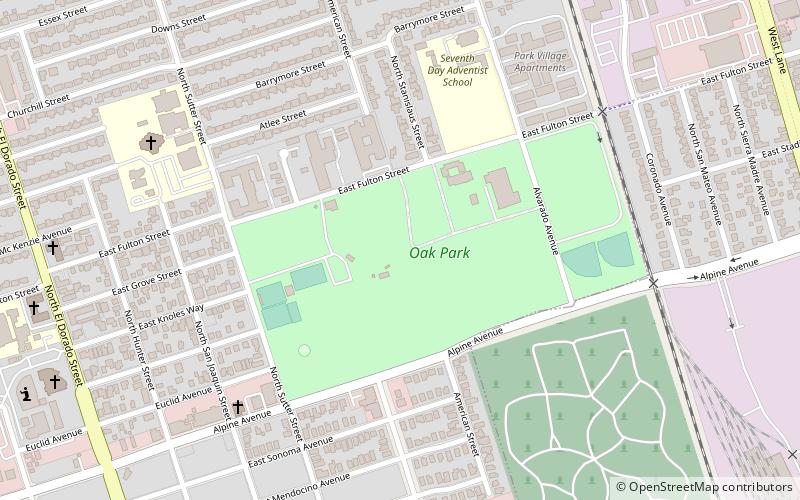 Billy Hebert Field location map