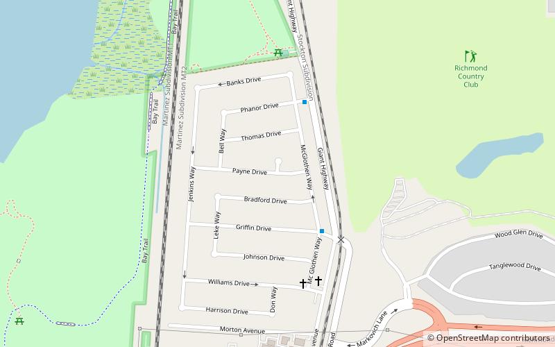 Parchester Village location map