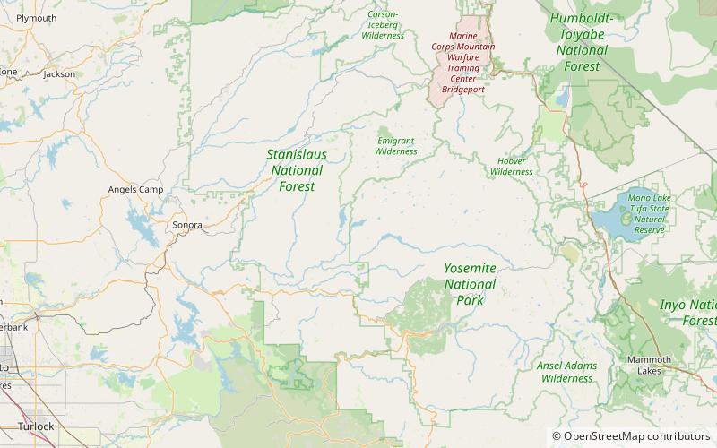 Lac Eleanor location map