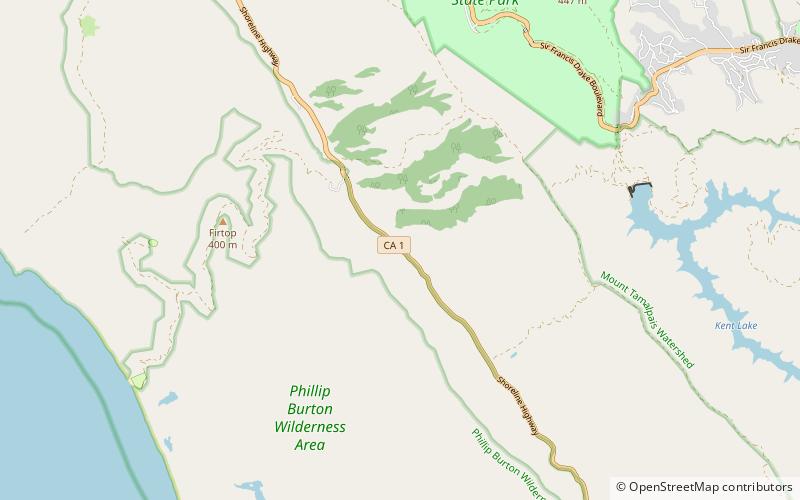 Olema Lime Kilns location map