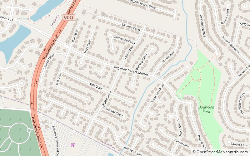 dogwood trace lexington location map