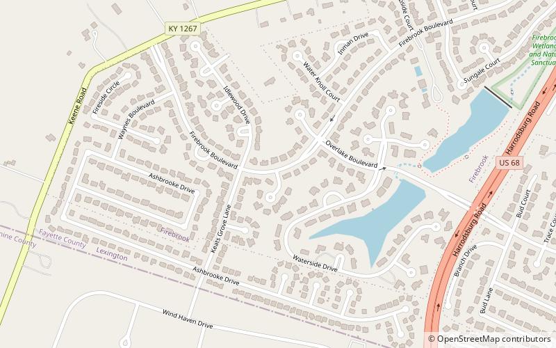 firebrook lexington location map