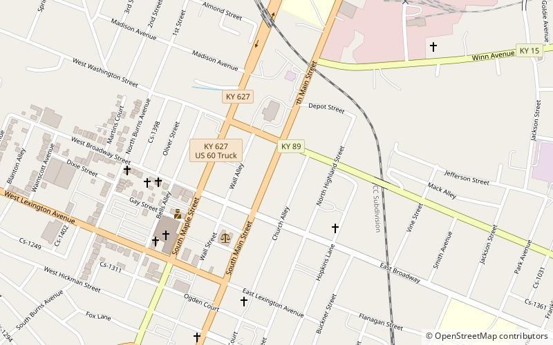 Leeds Theater location map