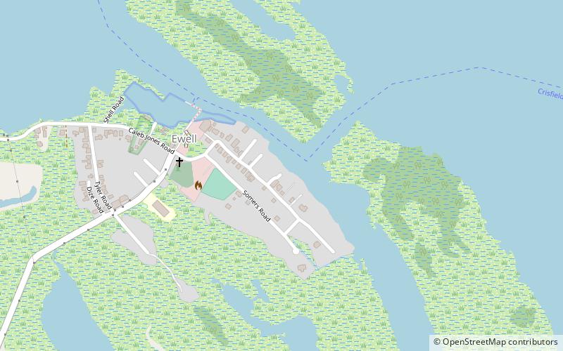 Smith Island location map