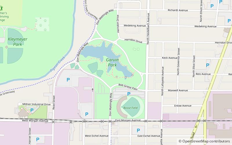 Garvin Park location map