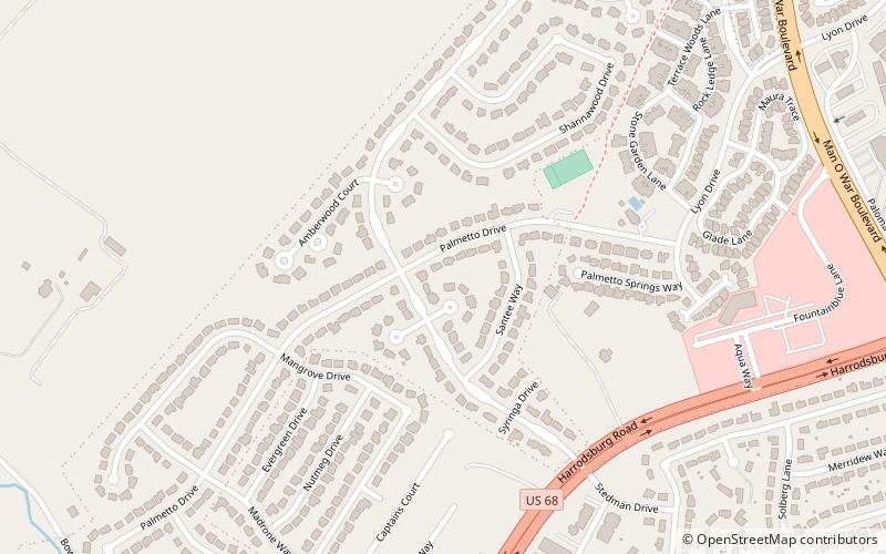 Palomar Hills location map