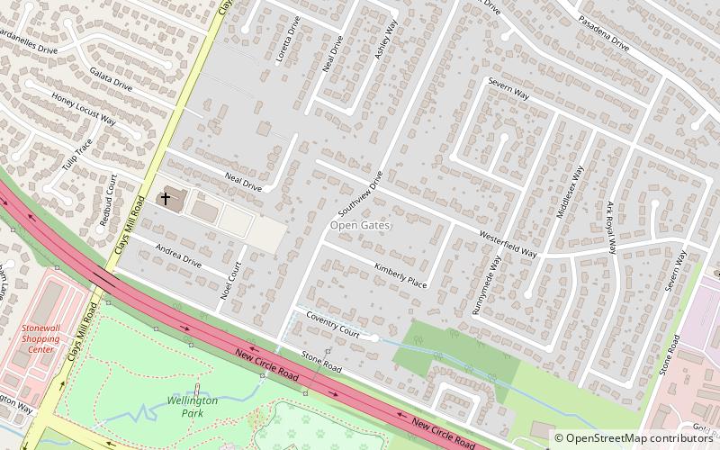 open gates lexington location map