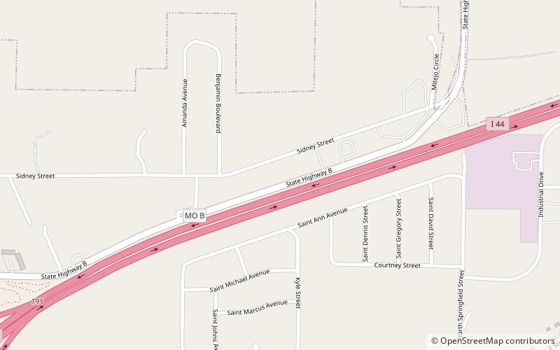 St. James Winery location map