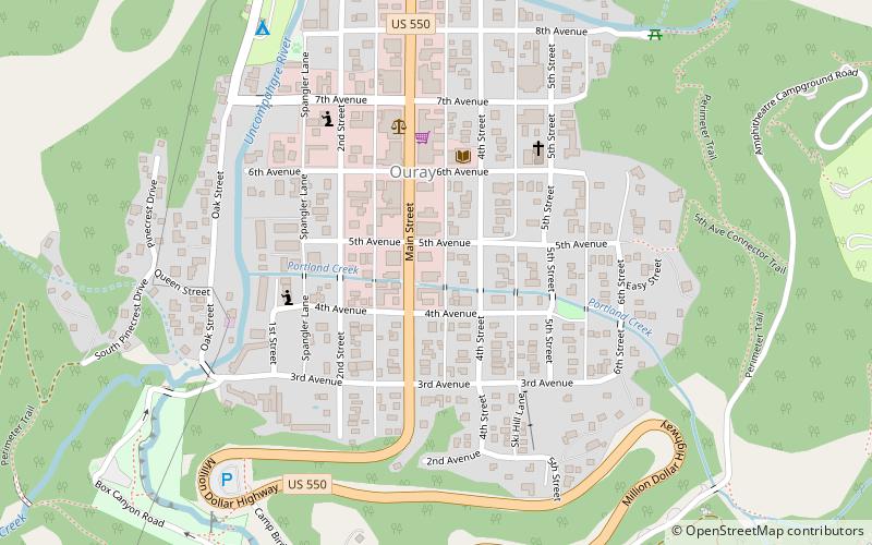 Elks Lodge location map