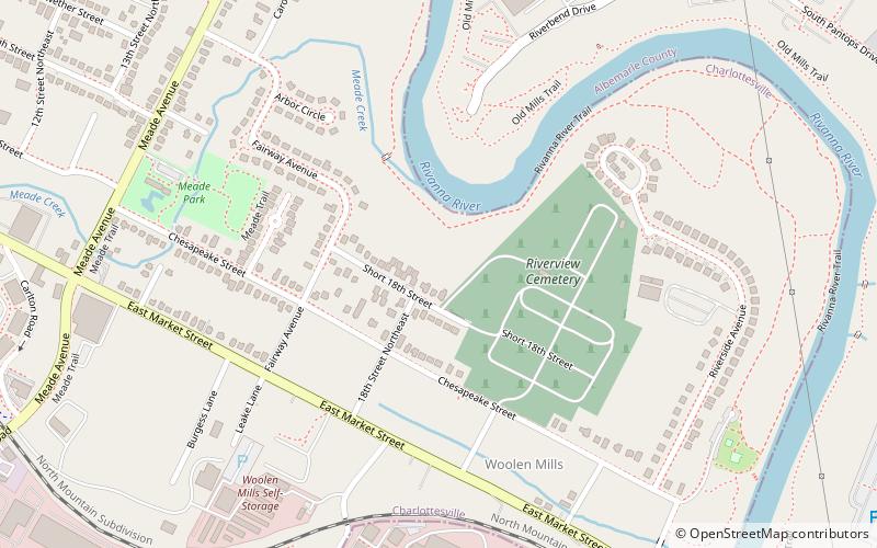 Woolen Mills location map