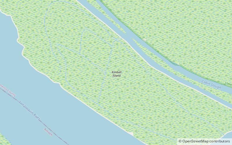 kimball island antioch location map