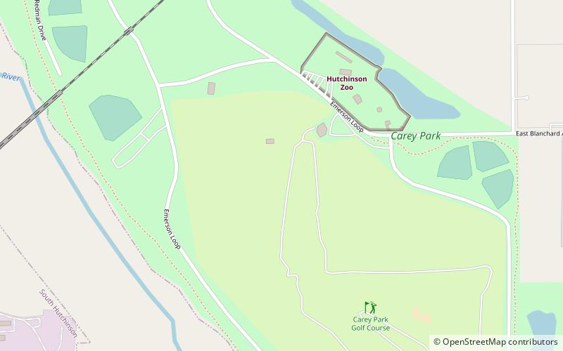 carey park hutchinson location map