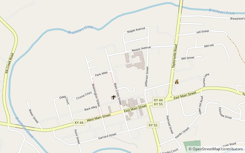All Saints Catholic Church location map