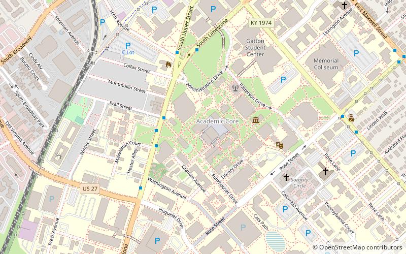 Anderson Tower location map