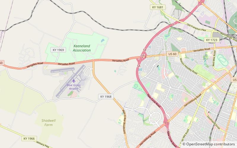 wellesley heights lexington location map
