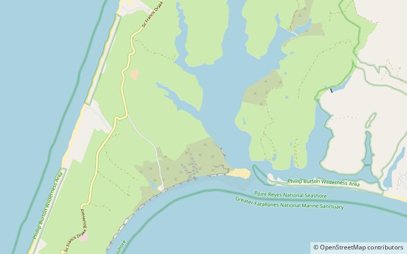 Estero de Limantour State Marine Reserve & Drakes Estero State Marine Conservation Area location map